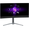 Lorgar 34MP1, UWQHD MiniLED Gaming Monitor Pro, 34'' (3440*1440) VA curved monitor, black/milky grey