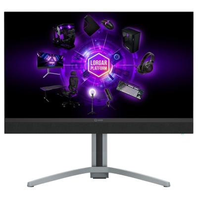 Lorgar 27MP1, UHD MiniLED Gaming Monitor Pro, 27'' (3840*2160) fast IPS flat monitor, black/milky grey