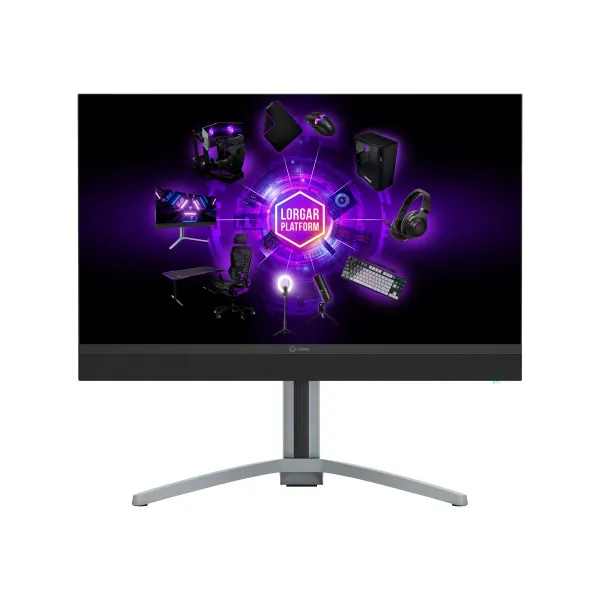 Lorgar 27MP1, UHD MiniLED Gaming Monitor Pro, 27'' (3840*2160) fast IPS flat monitor, black/milky grey