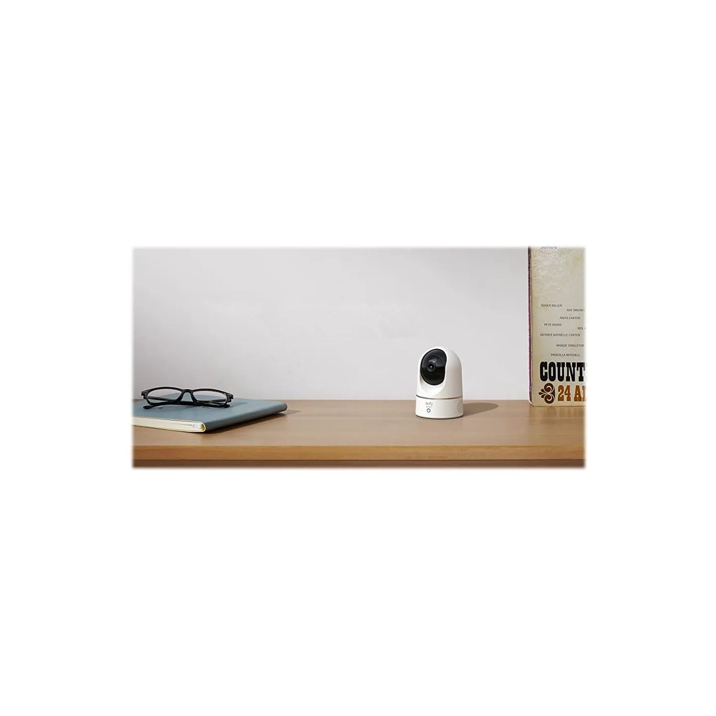 Anker Eufy | Security Indoor Camera | Cam 2K Pan & Tilt | Tabletop/Ceiling-Mounted | H.265, H.264 | SD card, Max 128GB