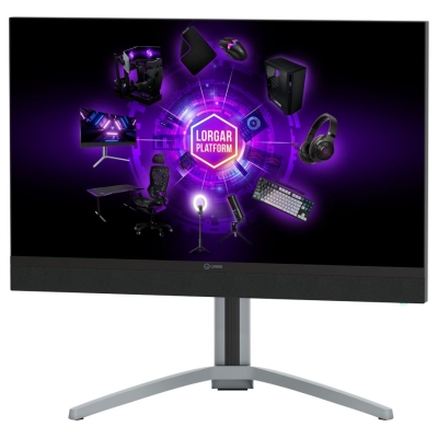 Lorgar 27MP1, UHD MiniLED Gaming Monitor Pro, 27'' (3840*2160) fast IPS flat monitor, black/milky grey
