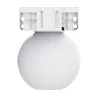 Ezviz | Smart Home Wi-Fi Camera | CS-H80f | 4 MP+4 MP+4 MP | 2.8-12mm/F1.6 | IP67 | H.265/H.264 | Micro SD, Max. 512 GB