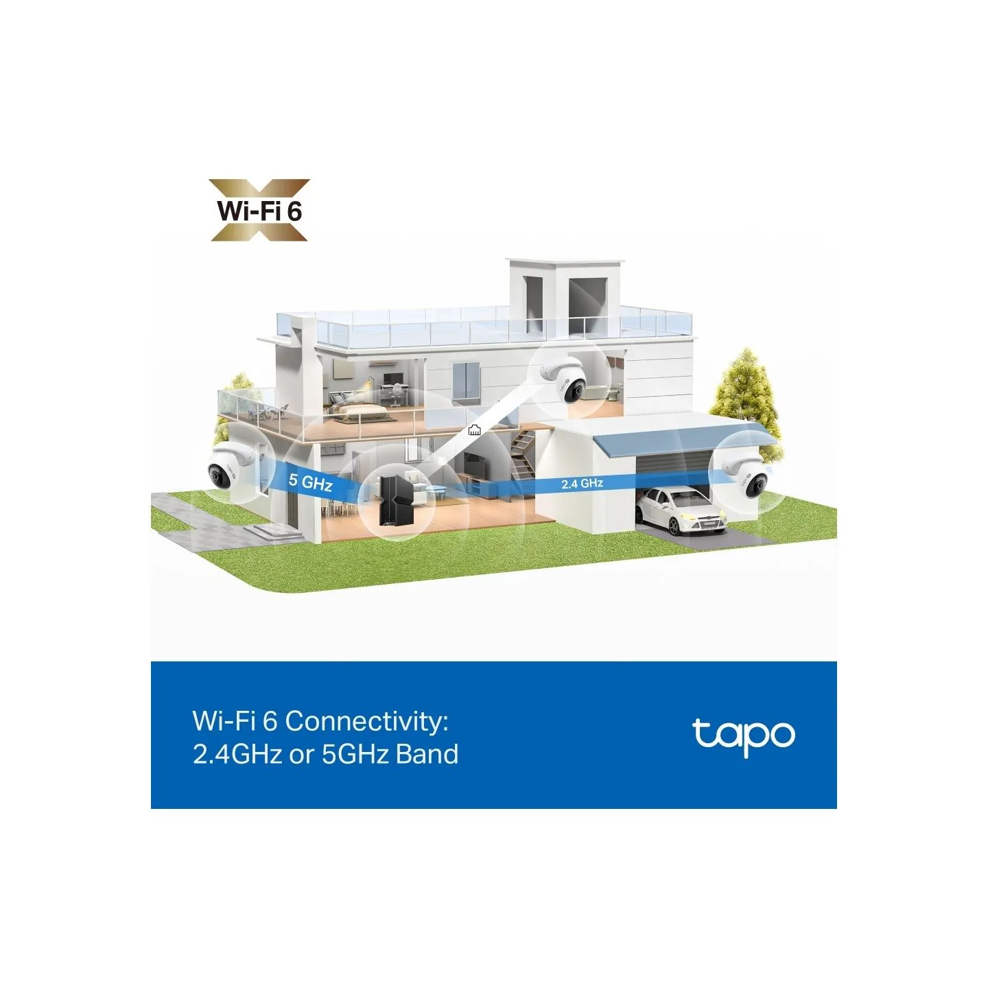 Tp-Link Pan/Tilt Security Wi-Fi Camera | Tapo C560WS | Dome | 8 MP | 4mm/F1.6 | H.264 | Micro SD, Max. 512 GB