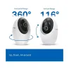Tp-Link Pan/Tilt AI Home Security Wi-Fi Camera | Tapo C260 | Dome | 8 MP | 4.3mm/F1.6 | H.264 | Micro SD, Max. 512 GB