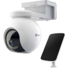 Ezviz | Smart Home Battery Security Camera with Solar Panel | CS-HB8-4K | 8 MP | 4mm | IP65 | H.265/H.264 | MicroSD up to 512 GB