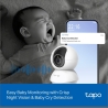 Tp-Link Tapo C250 | Pan/Tilt AI Home Security Wi-Fi Camera | PTZ | 8 MP | 4mm/F1.6 | H.265 | MicroSD Card up to 512 GB