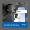 Tp-Link Tapo C250 | Pan/Tilt AI Home Security Wi-Fi Camera | PTZ | 8 MP | 4mm/F1.6 | H.265 | MicroSD Card up to 512 GB