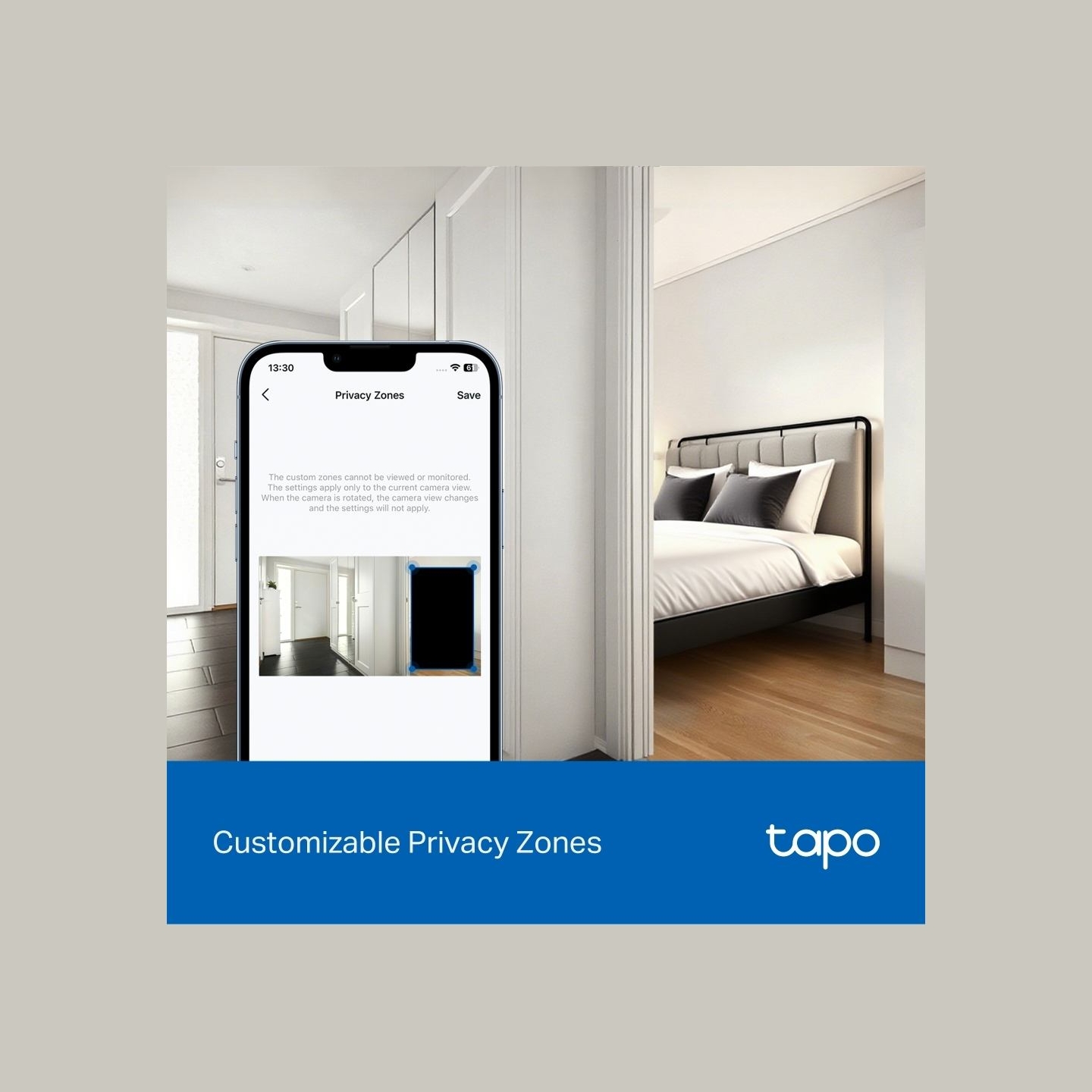 Tp-Link Tapo C250 | Pan/Tilt AI Home Security Wi-Fi Camera | PTZ | 8 MP | 4mm/F1.6 | H.265 | MicroSD Card up to 512 GB