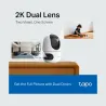 Tp-Link Tapo C245D | Dual Lens Pan/Tilt Security Camera | Dome | 3 MP | 3.1mm/F1.6 | MicroSD Card up to 512 GB