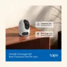 Tp-Link Tapo C245D | Dual Lens Pan/Tilt Security Camera | Dome | 3 MP | 3.1mm/F1.6 | MicroSD Card up to 512 GB