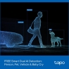 Tp-Link Tapo C245D | Dual Lens Pan/Tilt Security Camera | Dome | 3 MP | 3.1mm/F1.6 | MicroSD Card up to 512 GB