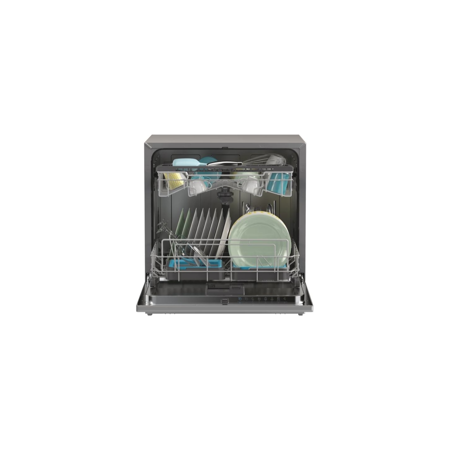 Candy Dishwasher | CP 8F9FFA | Free standing | Width 55 cm | Number of place settings 8 | Number of programs 8 | Energy efficien