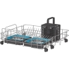 Candy Dishwasher | CP 8F9FFA | Free standing | Width 55 cm | Number of place settings 8 | Number of programs 8 | Energy efficien