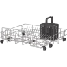 Candy Table Top Dishwasher CP 8F9FFA, Width 55 cm, Energy class F, Anthracite / CP8F9FFA