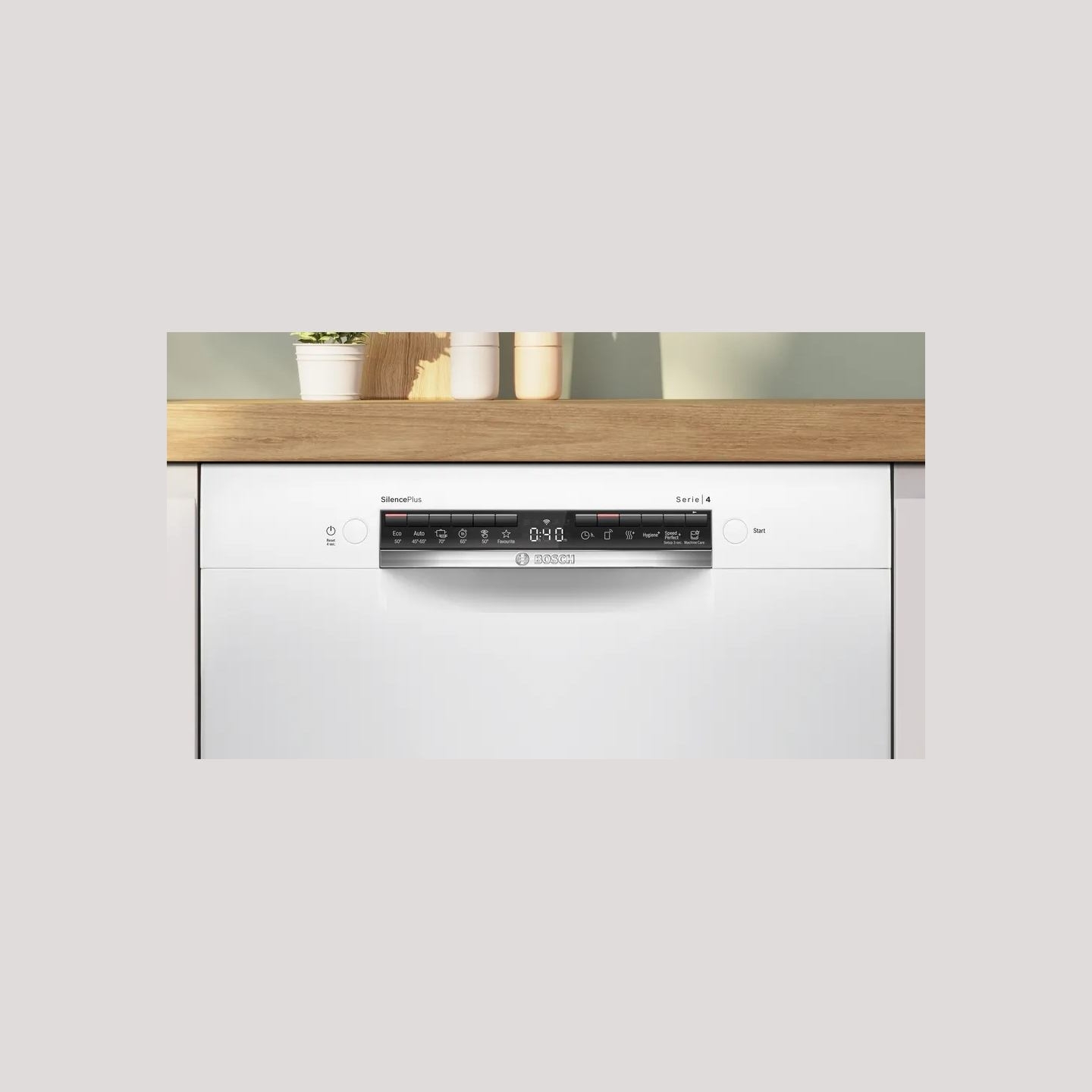 Bosch Dishwasher | SMU4HMW02S | Built-in | Width 60 cm | Number of place settings 14 | Number of programs 6 | Energy efficiency 