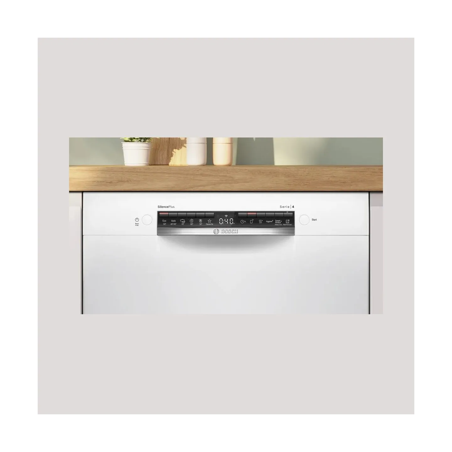 Bosch Dishwasher | SMU4HMW02S | Built-in | Width 60 cm | Number of place settings 14 | Number of programs 6 | Energy efficiency 