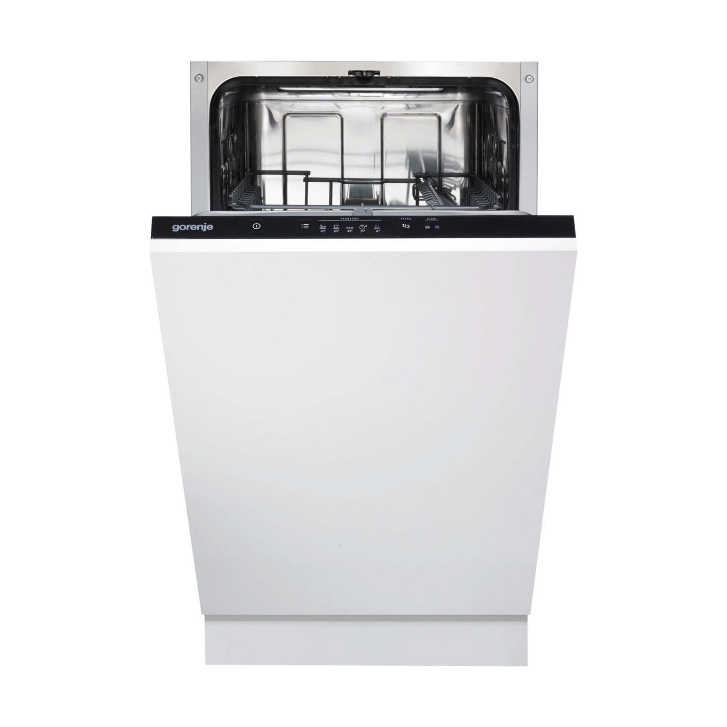 Gorenje Dishwasher | GV520E15 | Built-in | Width 44.8 cm | Number of place settings 9 | Number of programs 5 | Energy efficiency