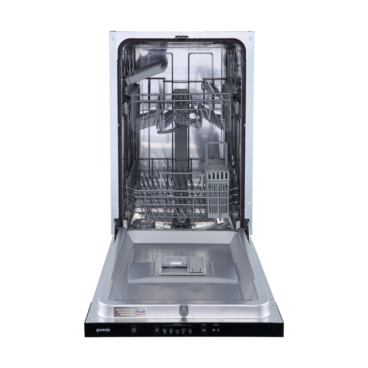 Gorenje Dishwasher | GV520E15 | Built-in | Width 44.8 cm | Number of place settings 9 | Number of programs 5 | Energy efficiency