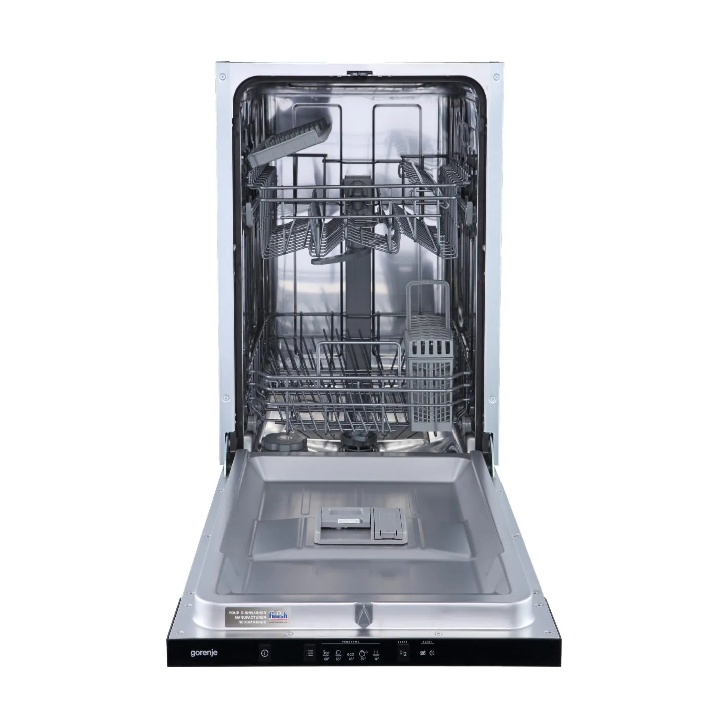 Gorenje Dishwasher | GV520E15 | Built-in | Width 44.8 cm | Number of place settings 9 | Number of programs 5 | Energy efficiency