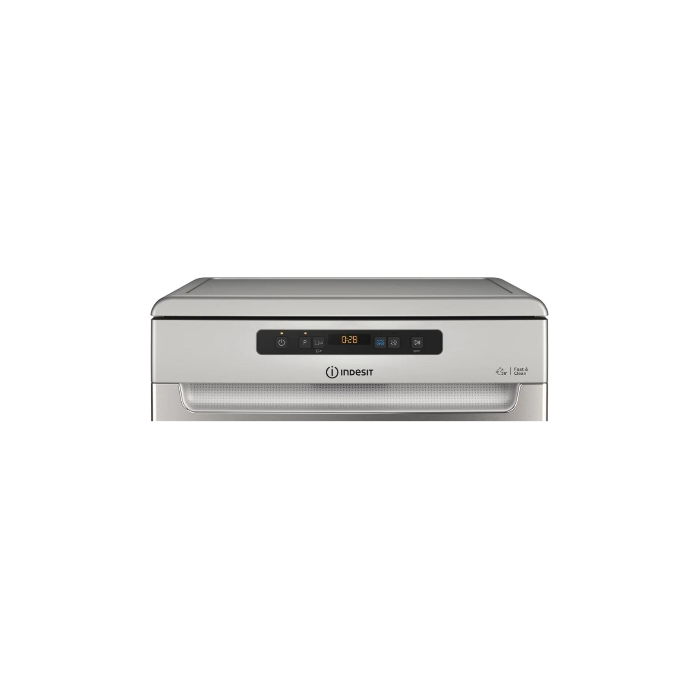 Indesit Dishwasher | D2F HD624 AS | Free standing | Width 60 cm | Number of place settings 14 | Number of programs 9 | Energy ef