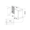 Indesit Dishwasher | D2F HD624 AS | Free standing | Width 60 cm | Number of place settings 14 | Number of programs 9 | Energy ef