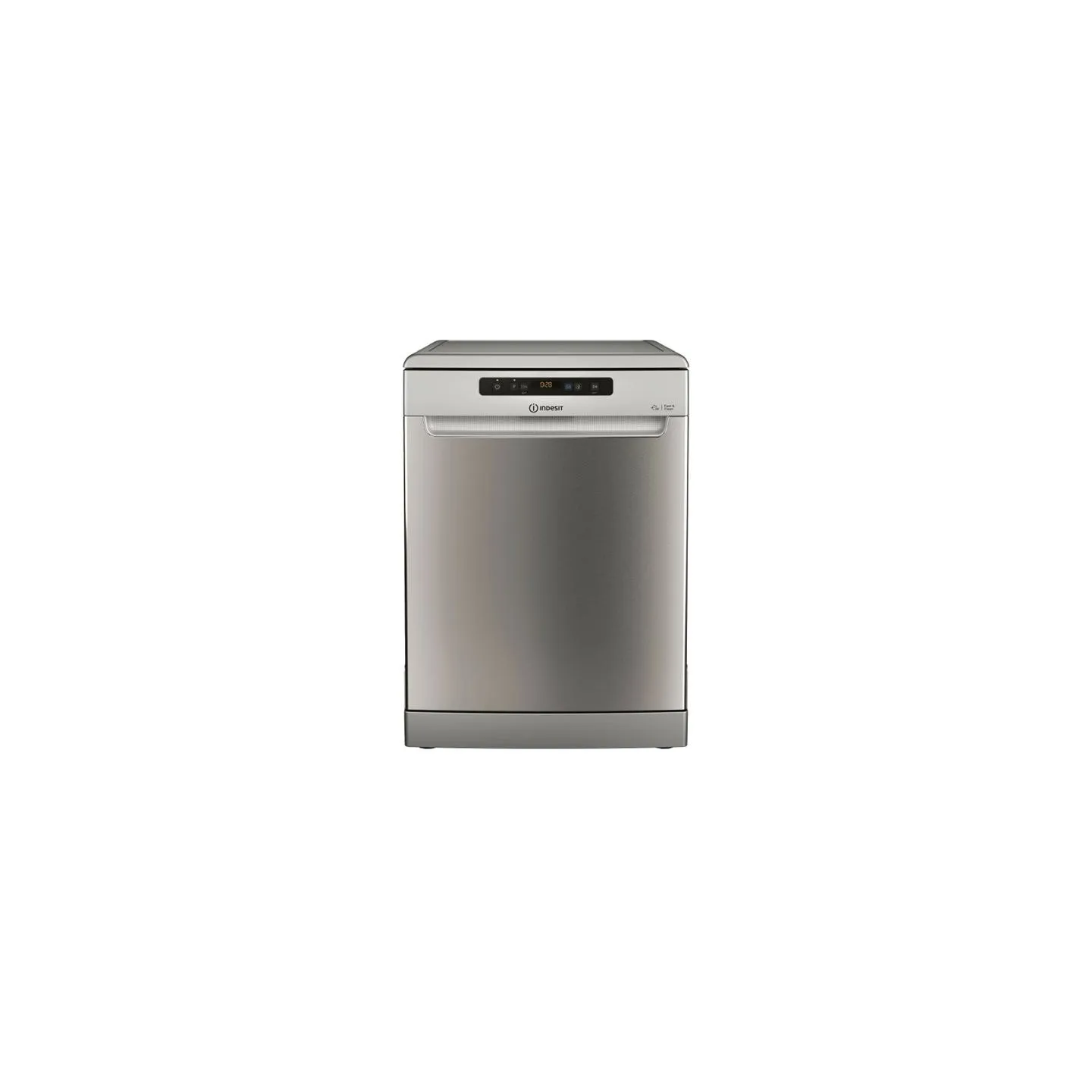 Indesit Dishwasher | D2F HD624 AS | Free standing | Width 60 cm | Number of place settings 14 | Number of programs 9 | Energy ef