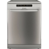 Indesit Dishwasher | D2F HD624 AS | Free standing | Width 60 cm | Number of place settings 14 | Number of programs 9 | Energy ef