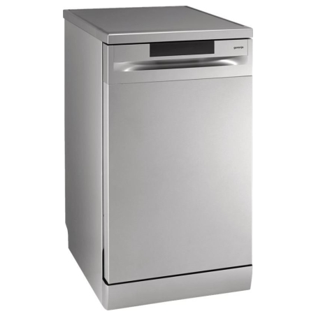 Gorenje Dishwasher | GS520E15S | Free standing | Width 45 cm | Number of place settings 9 | Number of programs 5 | Energy effici