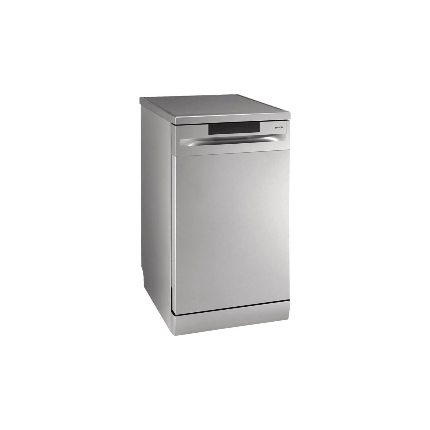 Gorenje Dishwasher | GS520E15S | Free standing | Width 45 cm | Number of place settings 9 | Number of programs 5 | Energy effici