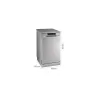 Gorenje Dishwasher | GS520E15S | Free standing | Width 45 cm | Number of place settings 9 | Number of programs 5 | Energy effici