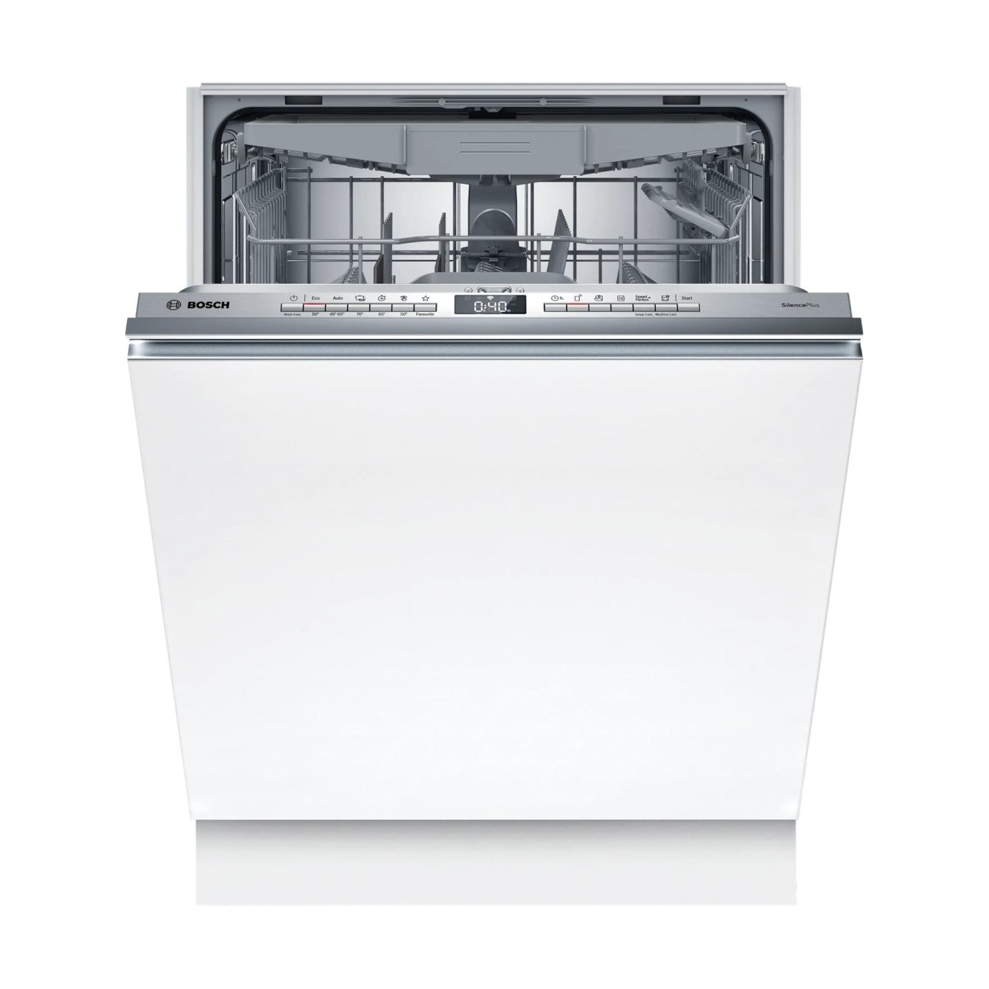 Bosch Dishwasher | SMV4EMX71S | Built-in | Width 60 cm | Number of place settings 14 | Number of programs 6 | Energy efficiency 