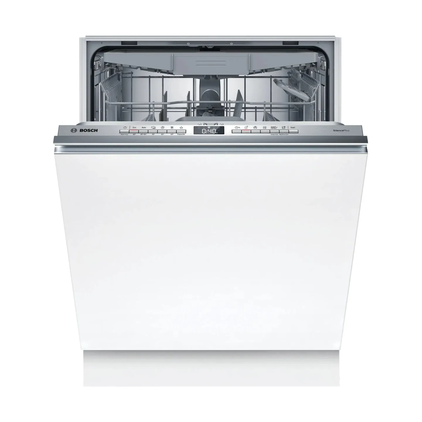 Bosch Dishwasher | SMV4EMX71S | Built-in | Width 60 cm | Number of place settings 14 | Number of programs 6 | Energy efficiency 