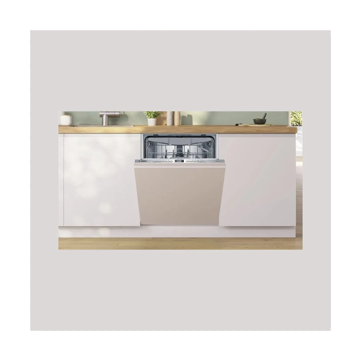 Bosch Dishwasher | SMV4EMX71S | Built-in | Width 60 cm | Number of place settings 14 | Number of programs 6 | Energy efficiency 