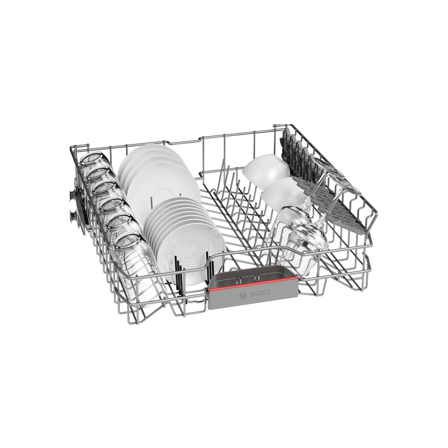 Bosch Dishwasher | SMV4EMX71S | Built-in | Width 60 cm | Number of place settings 14 | Number of programs 6 | Energy efficiency 