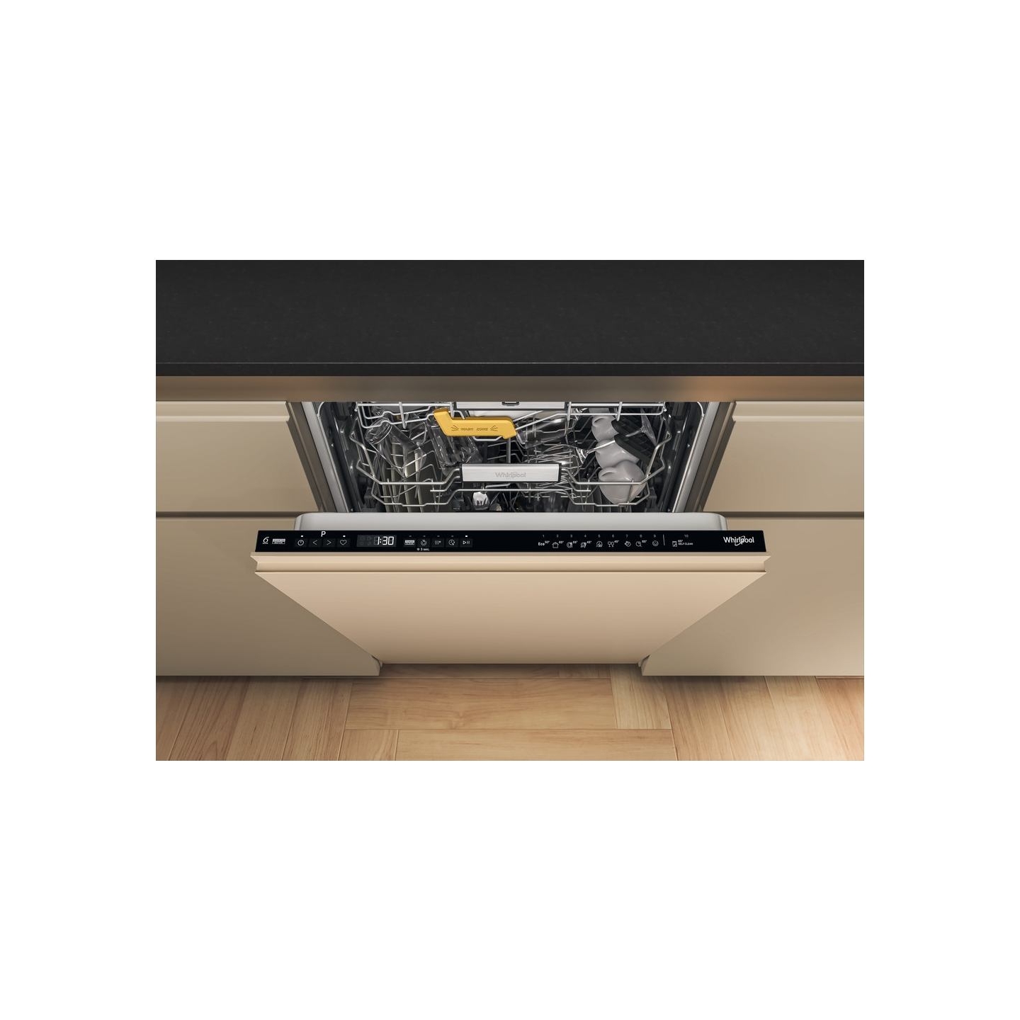 Whirlpool W8I HP42 L | Built-in | Width 60 cm | Number of place settings 14 | Number of programs 10 | Energy efficiency class C 