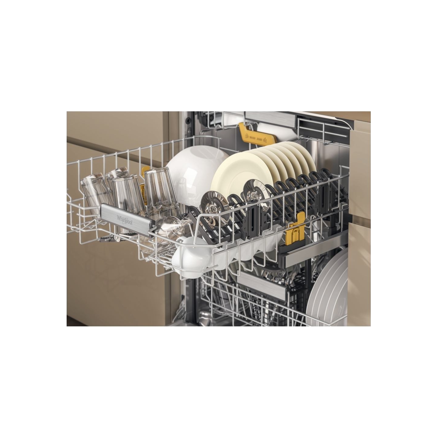Whirlpool W8I HP42 L | Built-in | Width 60 cm | Number of place settings 14 | Number of programs 10 | Energy efficiency class C 