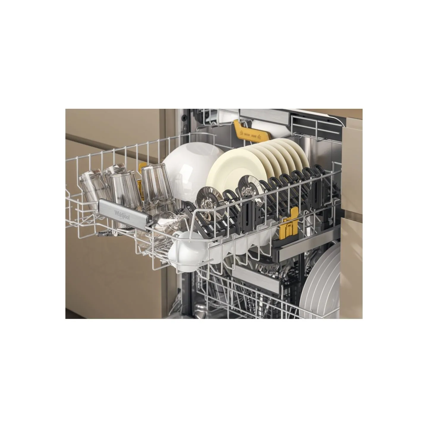 Whirlpool W8I HP42 L | Built-in | Width 60 cm | Number of place settings 14 | Number of programs 10 | Energy efficiency class C 