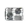 Whirlpool Dishwasher | WH6IC11BS7LA0 | Built-in | Width 44.8 cm | Number of place settings 11 | Number of programs 9 | Energy ef