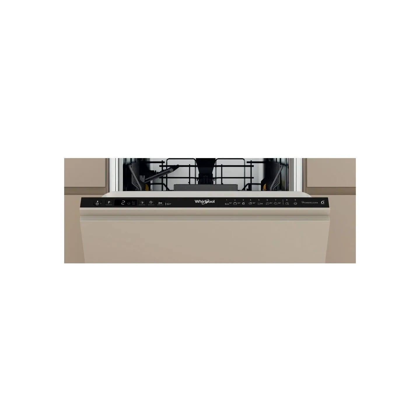Whirlpool Dishwasher | WH6IC11BS7LA0 | Built-in | Width 44.8 cm | Number of place settings 11 | Number of programs 9 | Energy ef