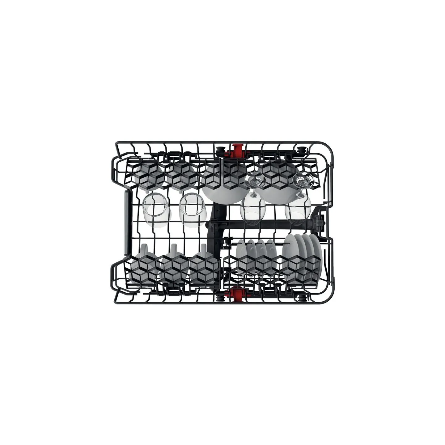 Whirlpool Dishwasher | WSIO 3T223 PCE X | Built-in | Width 45 cm | Number of place settings 10 | Number of programs 7 | Energy e