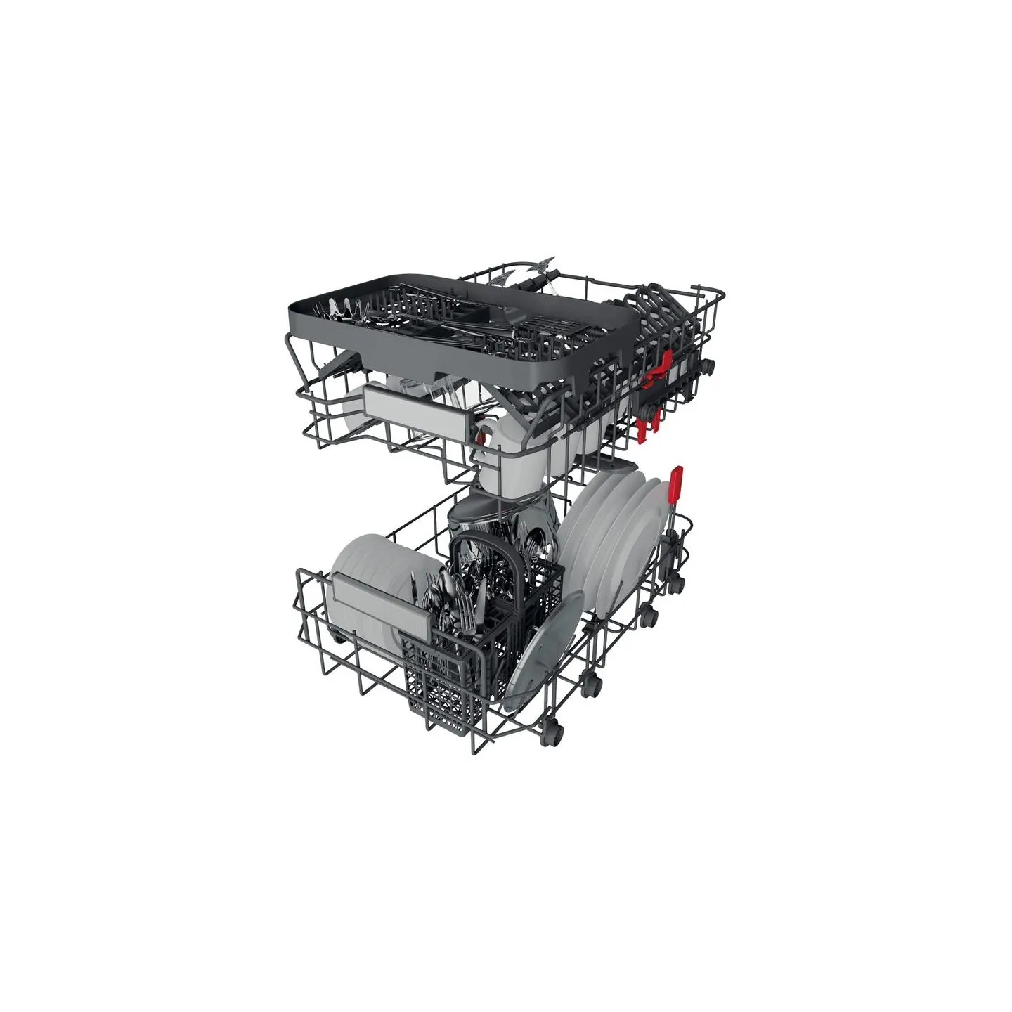 Whirlpool Dishwasher | WSIO 3T223 PCE X | Built-in | Width 45 cm | Number of place settings 10 | Number of programs 7 | Energy e