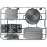 Indesit Dishwasher | IN2ID10CS80 | Built-in | Width 44.8 cm | Number of place settings 10 | Number of programs 5 | Energy effici