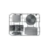 Indesit Dishwasher | IN2ID10CS80 | Built-in | Width 44.8 cm | Number of place settings 10 | Number of programs 5 | Energy effici