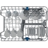 Indesit Dishwasher | IN2ID10CS80 | Built-in | Width 44.8 cm | Number of place settings 10 | Number of programs 5 | Energy effici