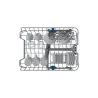 Indesit Dishwasher | IN2ID10CS80 | Built-in | Width 44.8 cm | Number of place settings 10 | Number of programs 5 | Energy effici