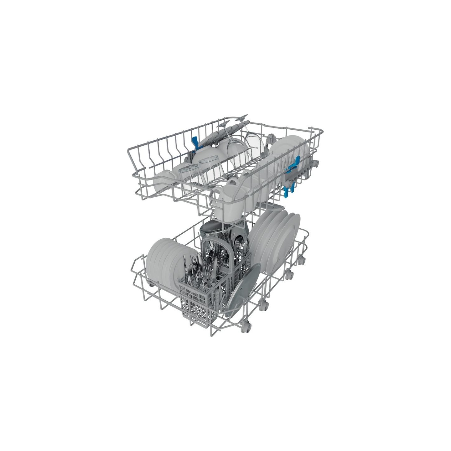Indesit Dishwasher | IN2ID10CS80 | Built-in | Width 44.8 cm | Number of place settings 10 | Number of programs 5 | Energy effici