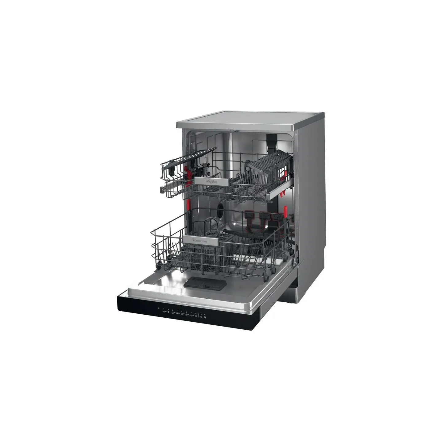 Whirlpool Dishwasher | WFO 3T133 P 6.5 X | Freestanding | Width 60 cm | Number of place settings 14 | Number of programs 10 | En