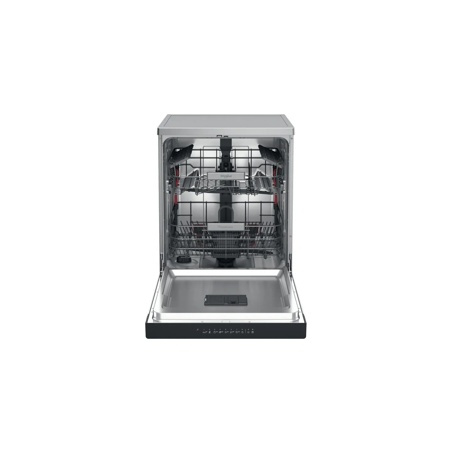 Whirlpool Dishwasher | WFO 3T133 P 6.5 X | Freestanding | Width 60 cm | Number of place settings 14 | Number of programs 10 | En