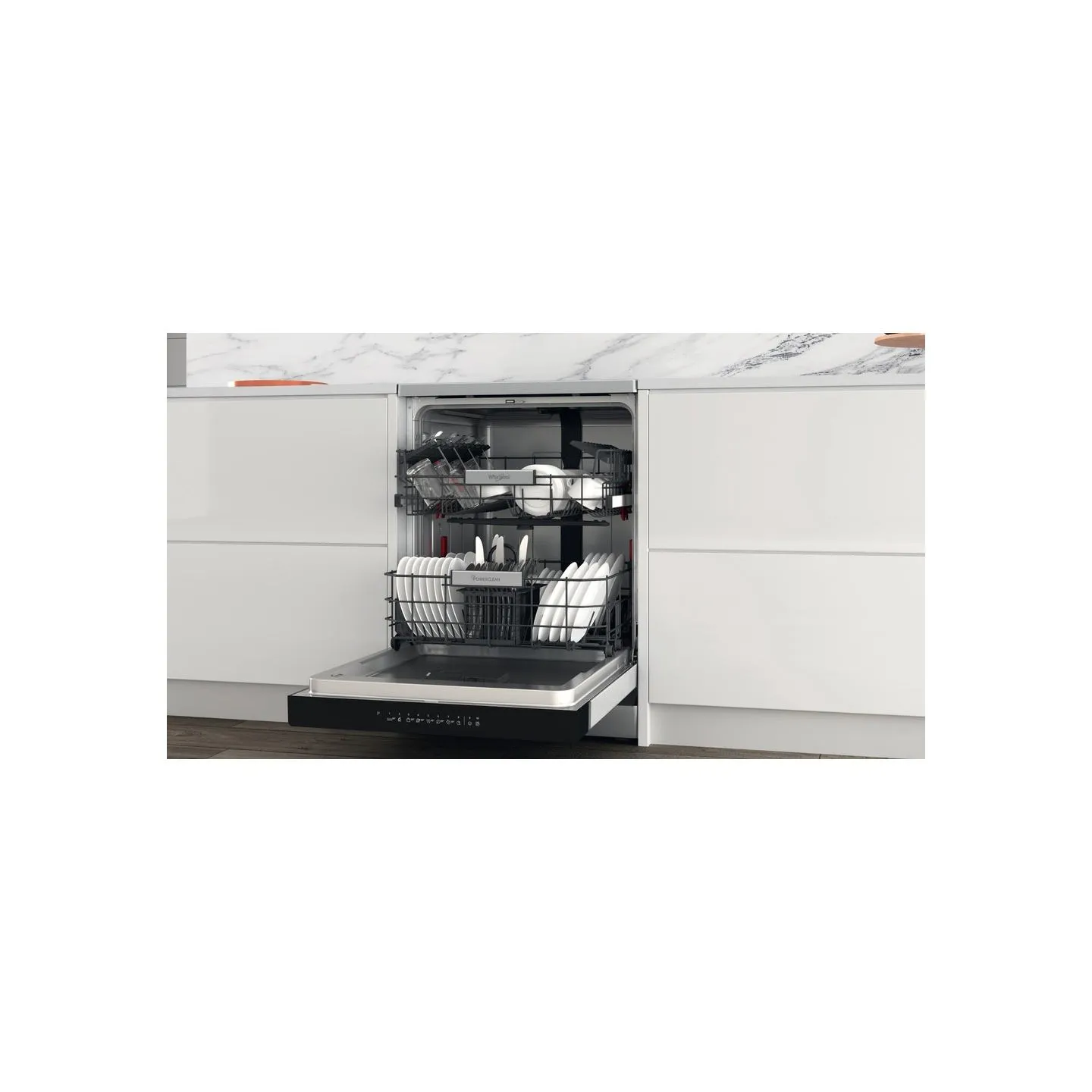 Whirlpool Dishwasher | WFO 3T133 P 6.5 X | Freestanding | Width 60 cm | Number of place settings 14 | Number of programs 10 | En