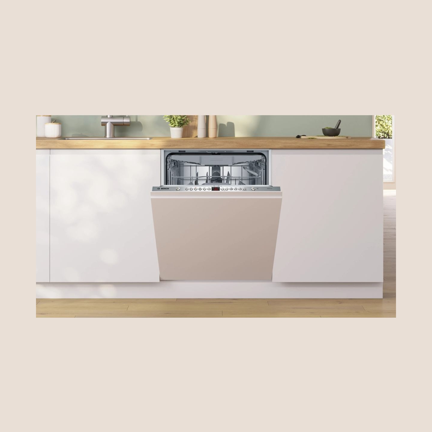 Bosch Dishwasher | SMV46KX14E | Built-in | Width 60 cm | Number of place settings 13 | Number of programs 6 | Energy efficiency 